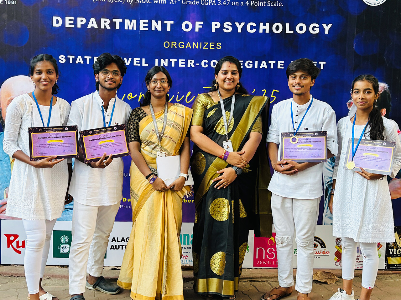 First Prize in Dance Competition at Inter-State Collegiate Meet