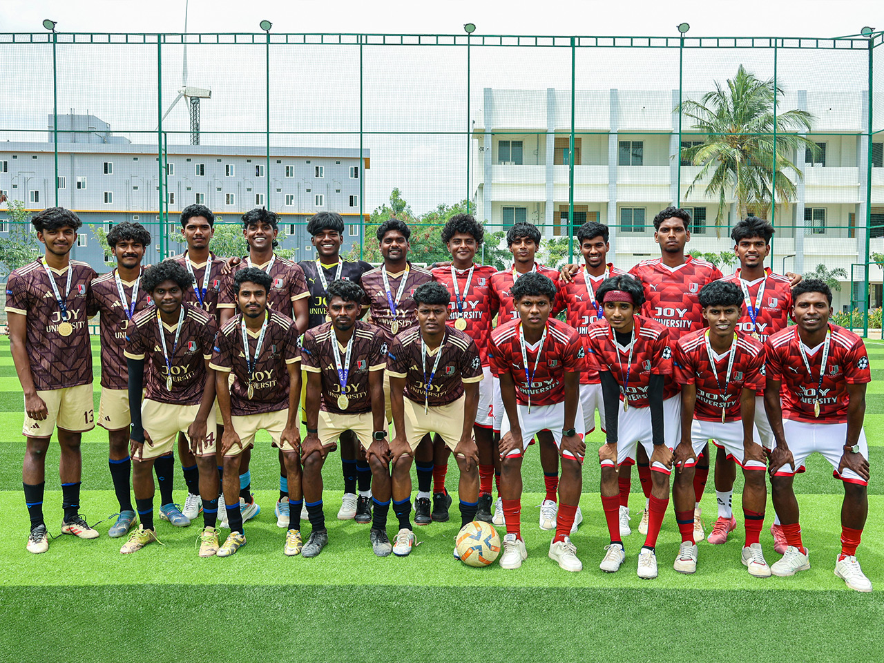 Football Teams Clinch Gold & Silver