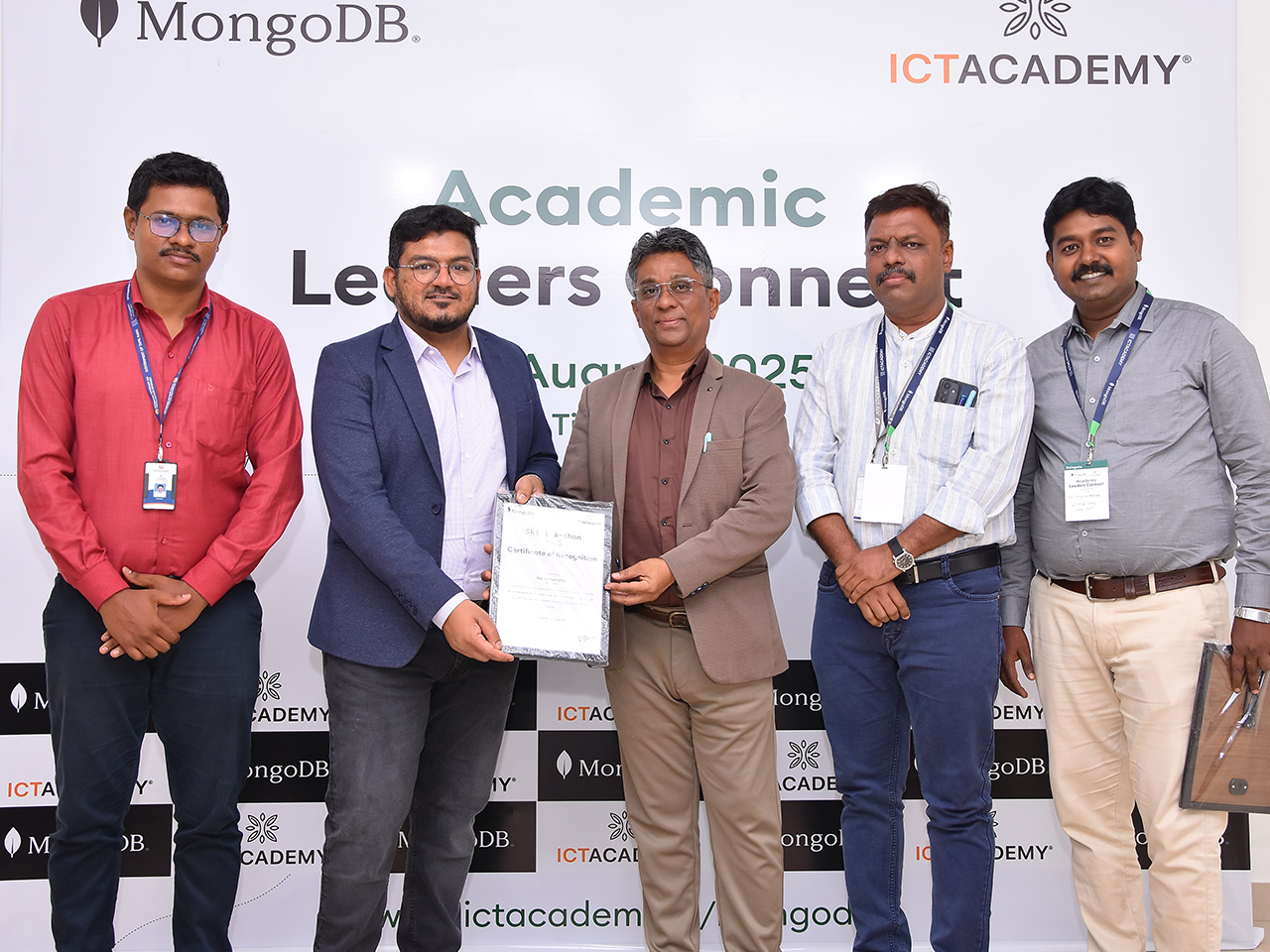 MongoDB & ICT Academy Certificate